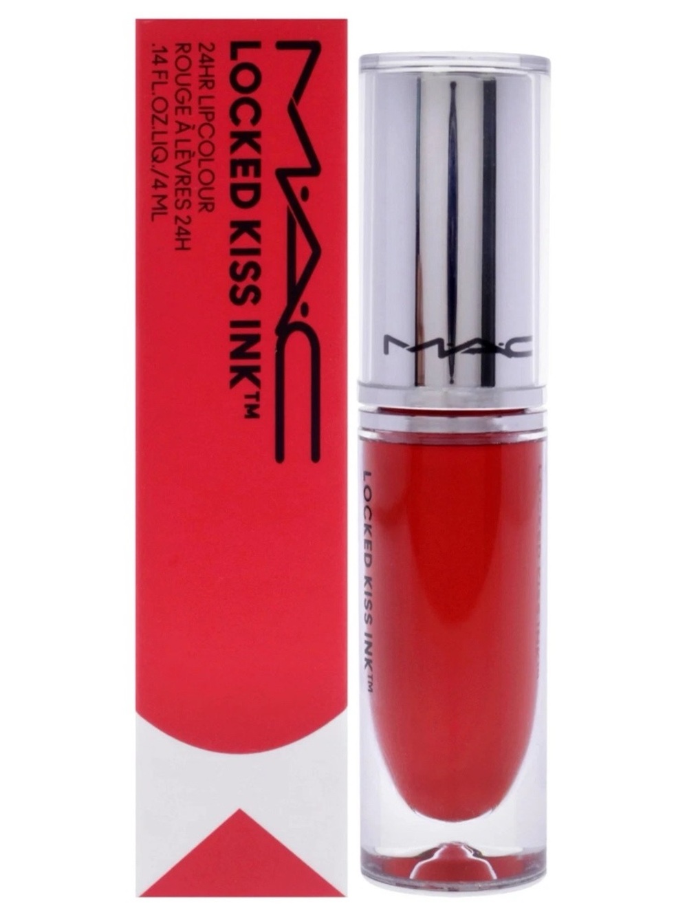 MAC Lipstick LOCKED KISS INK 24HR Lipcolour #88 “Ruby True” NIB AUTHENTIC/Vegan